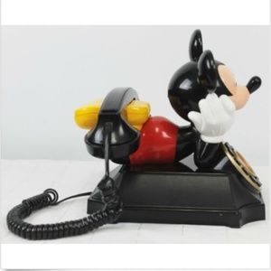 Disney Office Vtg Mickey Mouse Desk Phone Telemania Touch Poshmark